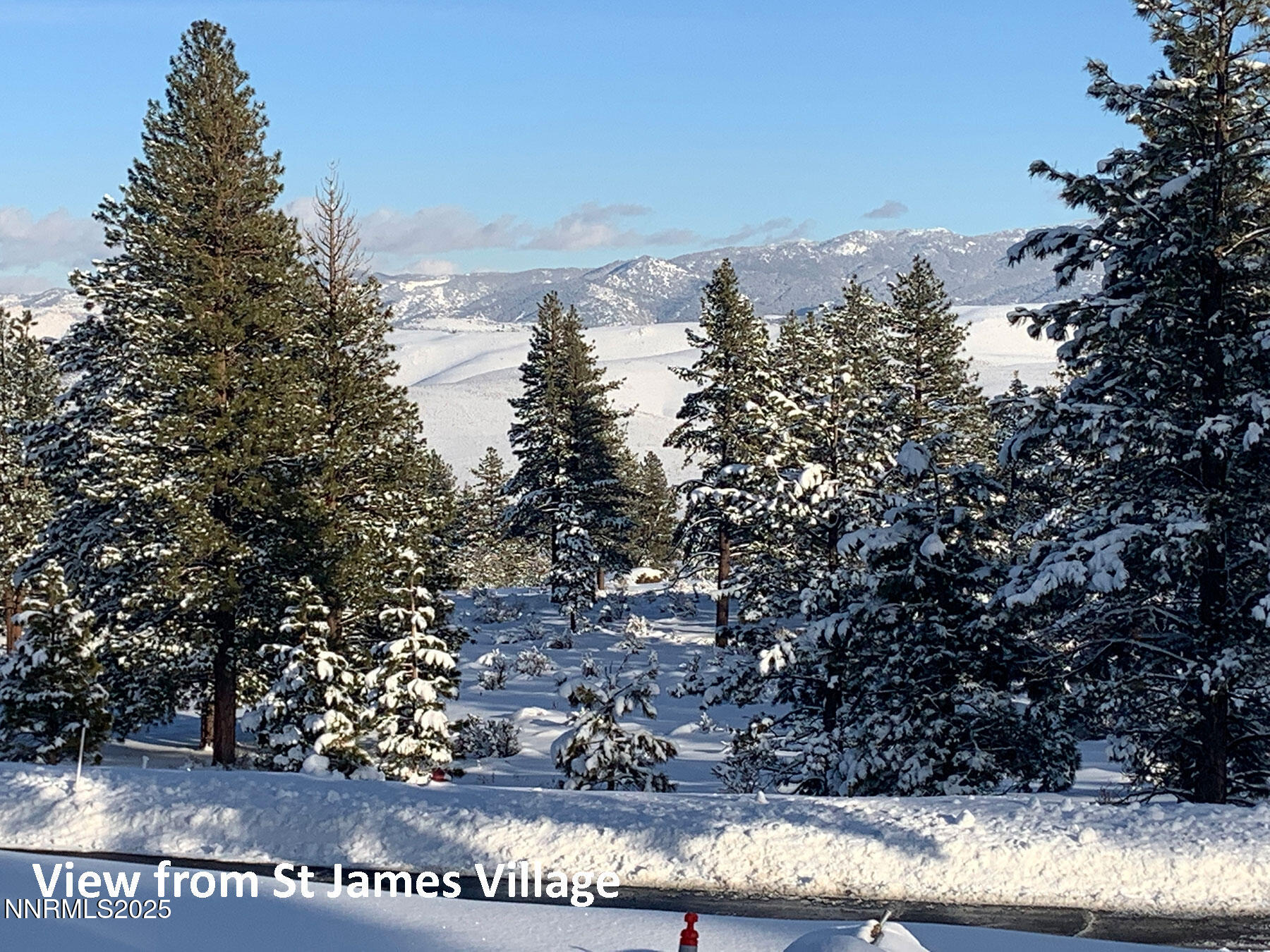 Snowy view from the south end