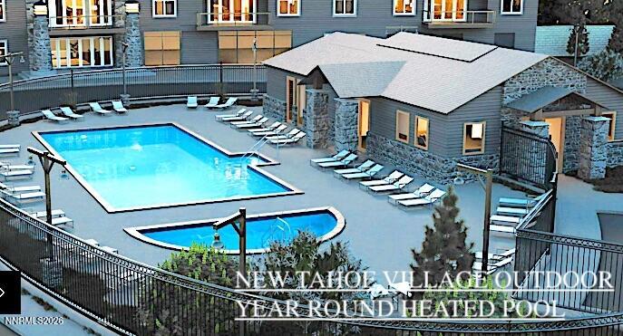 TAHOE VILLAGE POOL ART RENDR