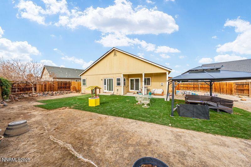 Canary - backyard shot