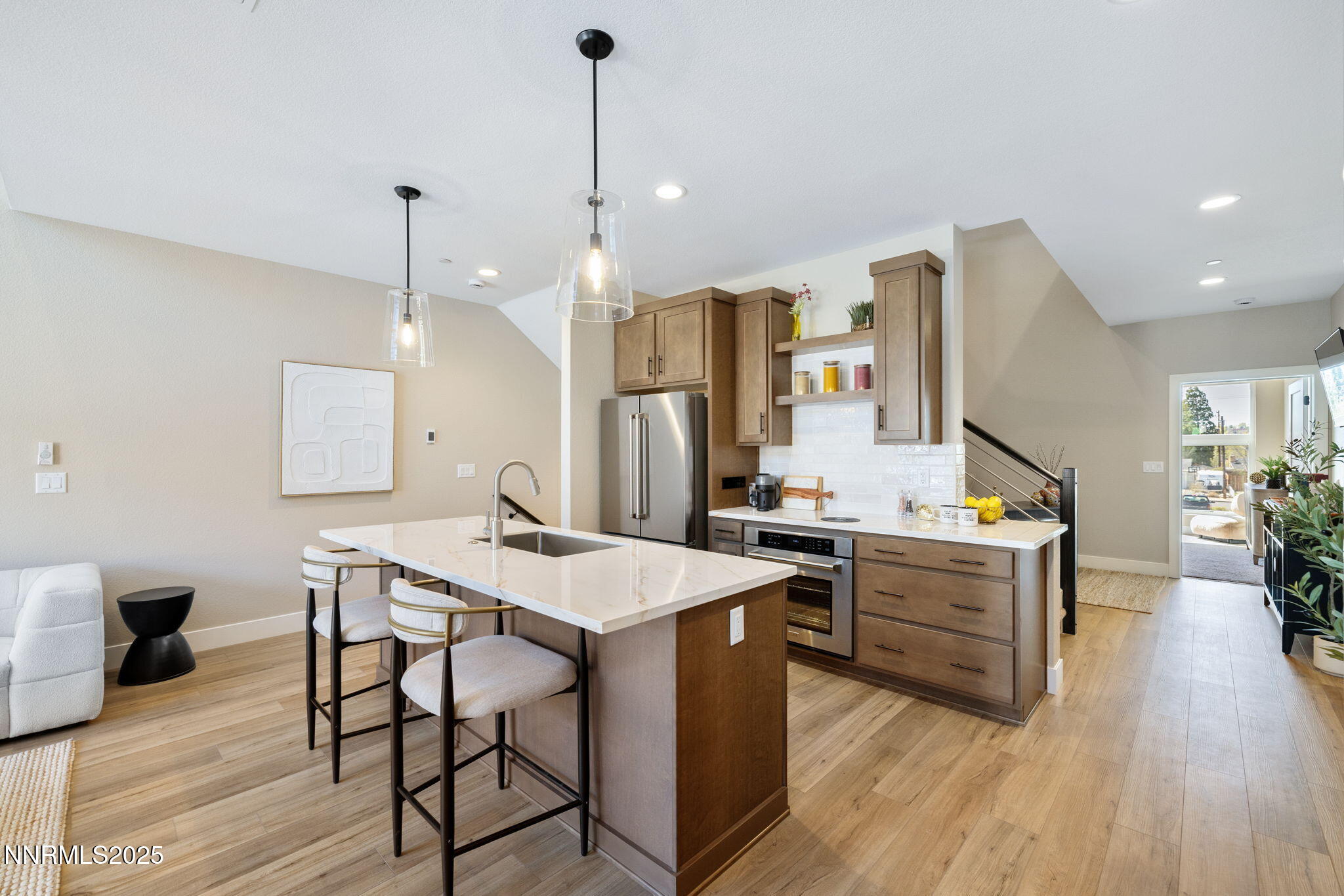 13-Plan C or D Kitchen Looking to Starir