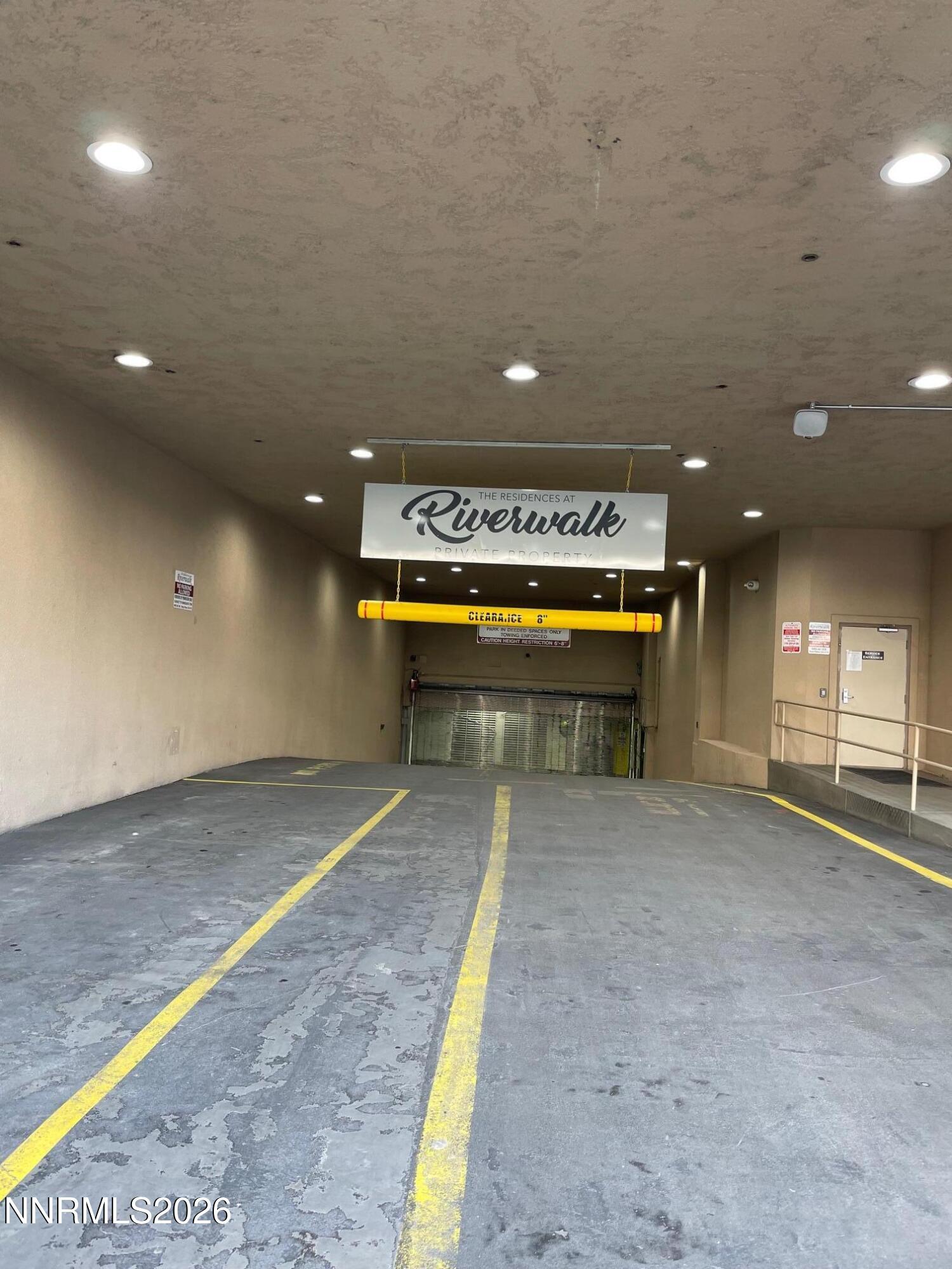 200 W 2nd st, garage entrance