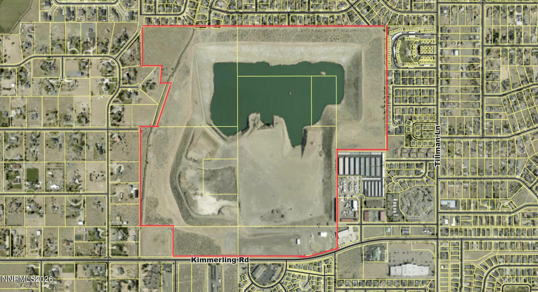 *GIS view - outlined in red