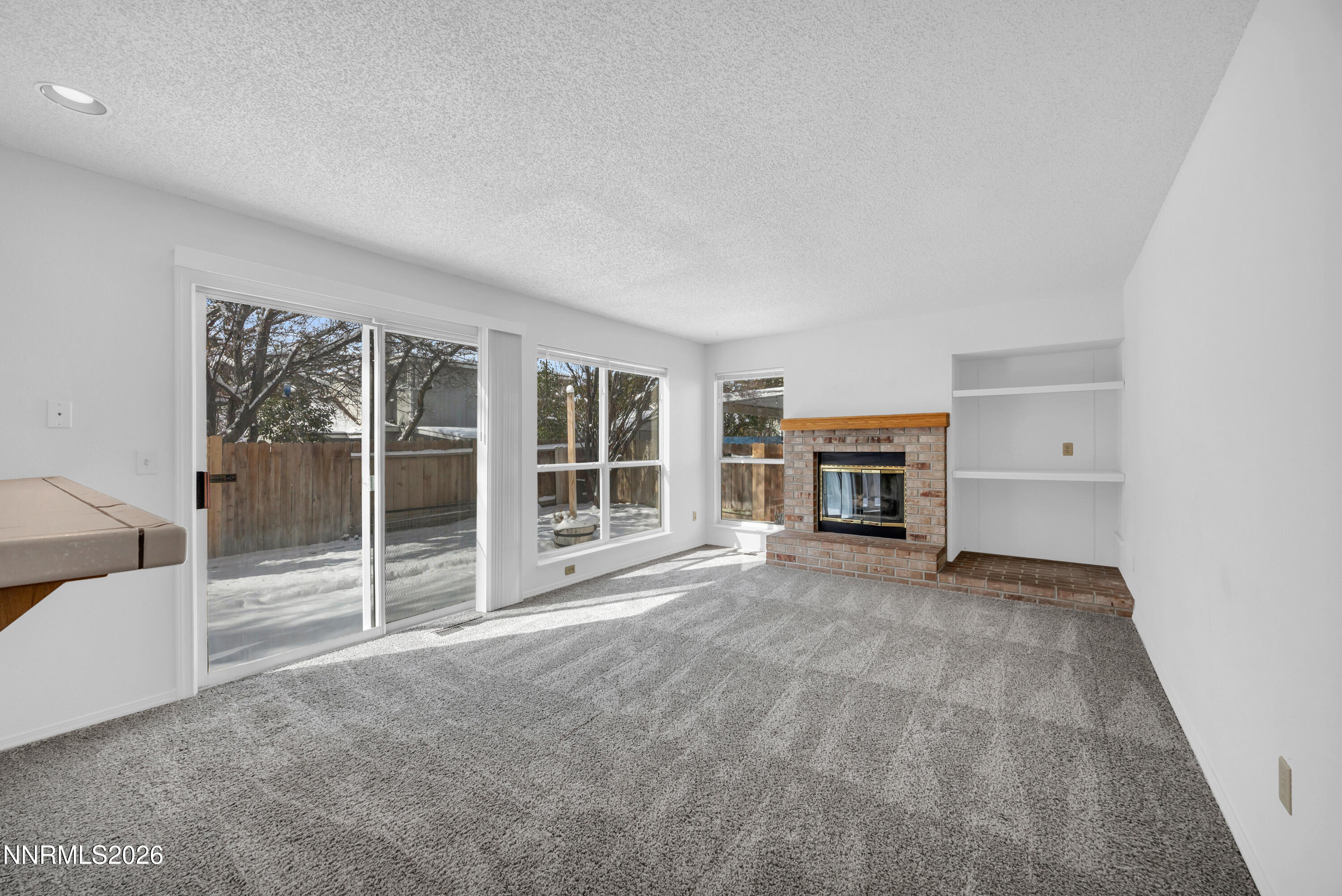 Windcrest family room not staged