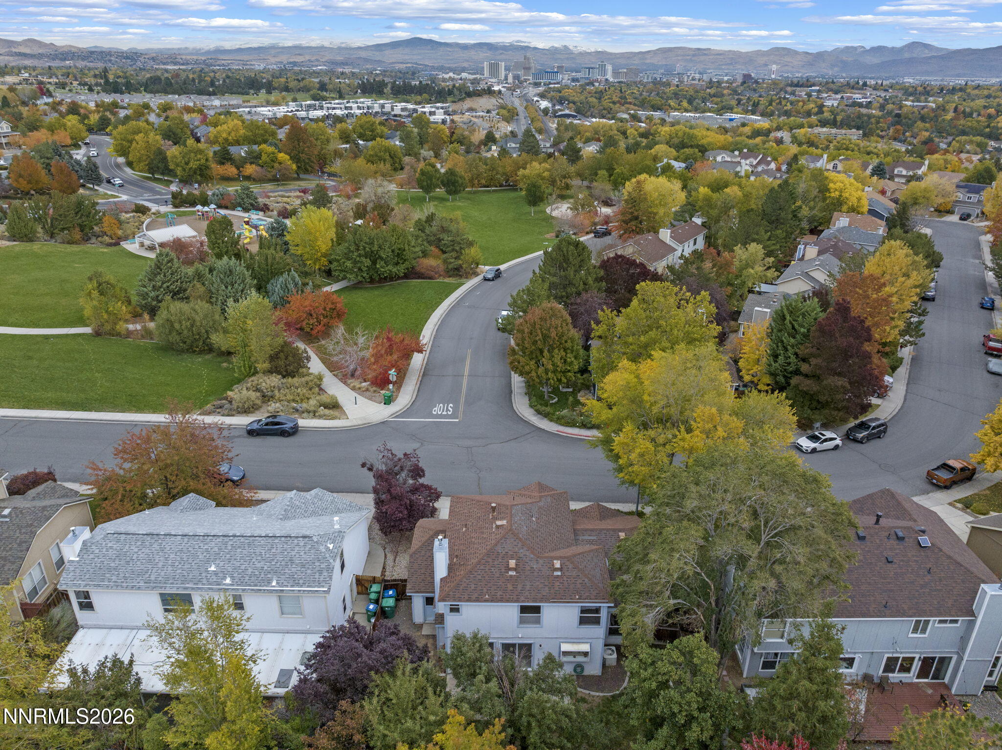 Windcrest fall park view