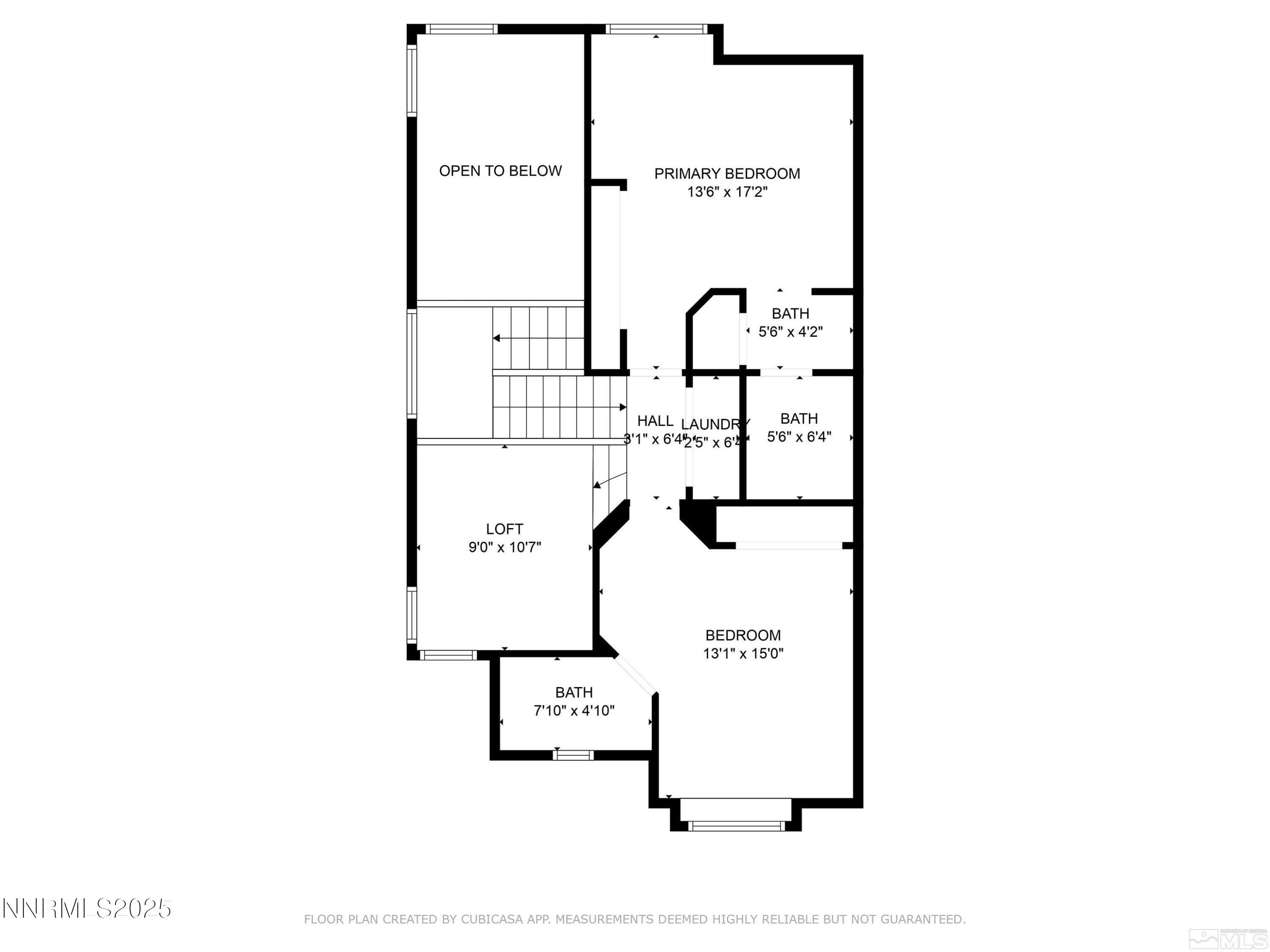 Snowshoe 2nd Floor plan