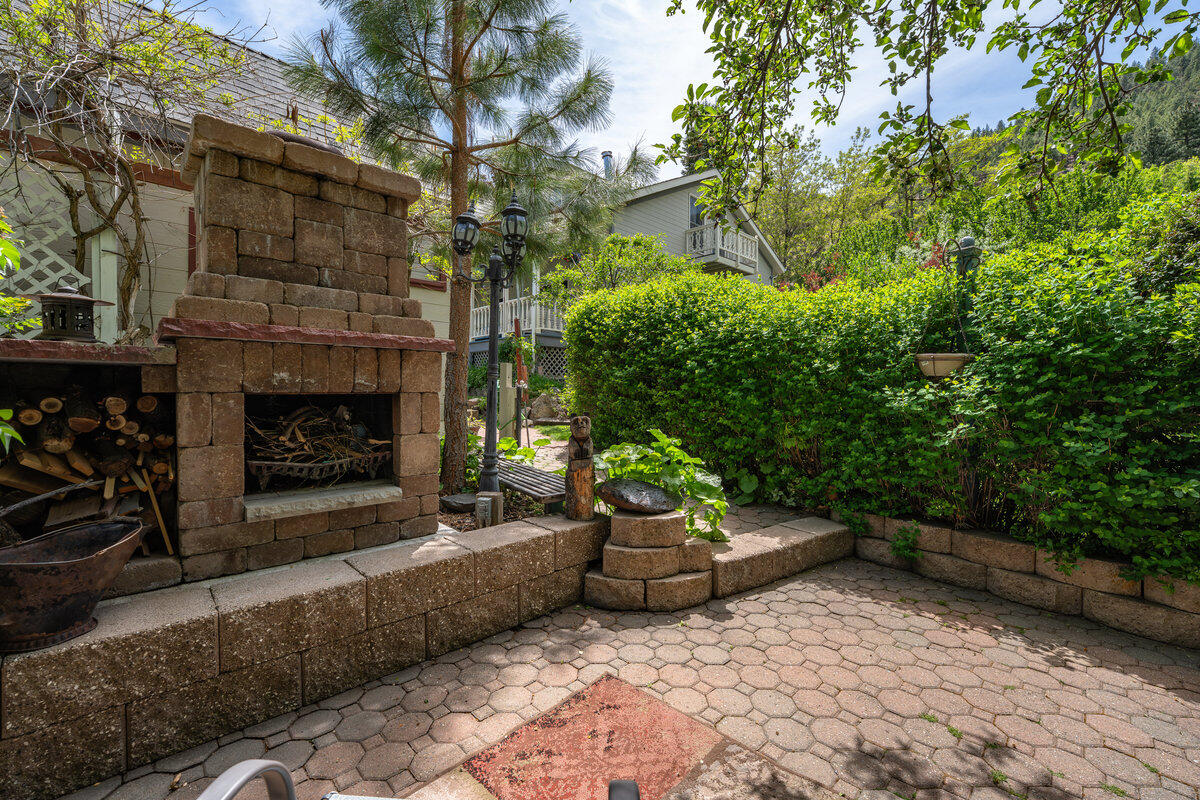 Mill Fire Place Outside