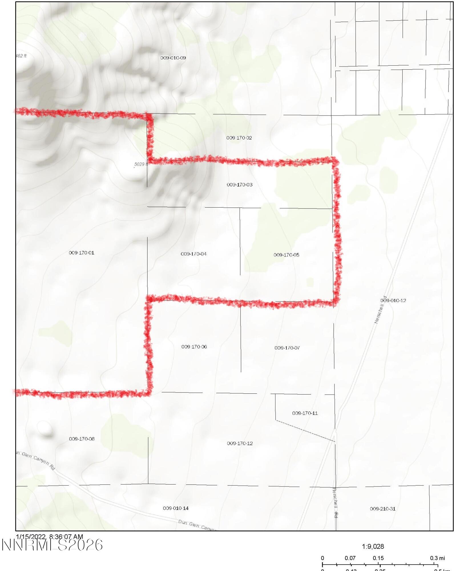 40 Acres Glen Dun Canyon Rd-Herschell Rd 04 Road