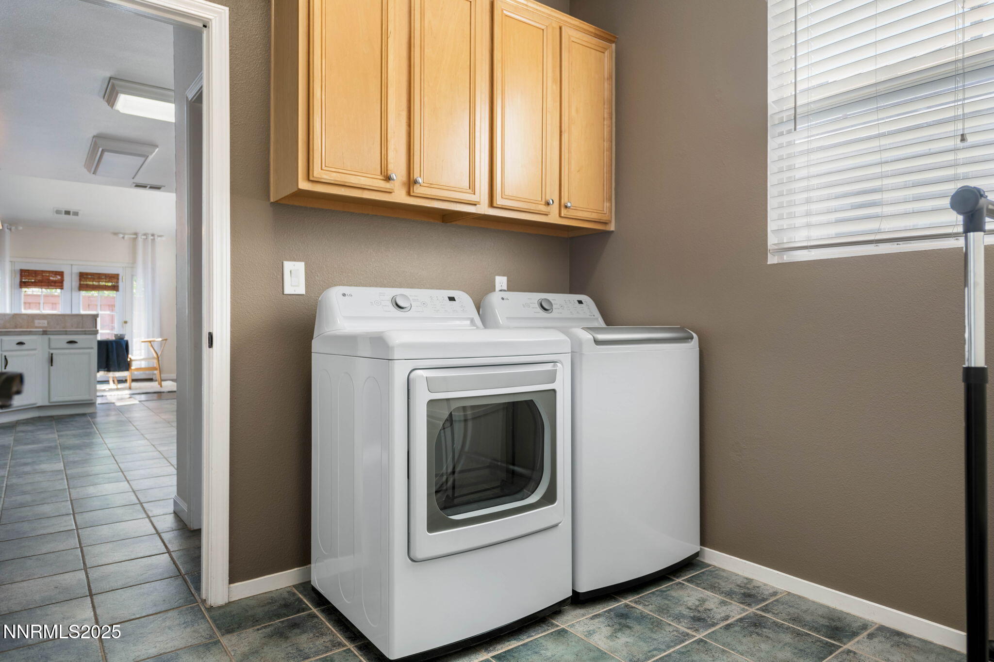 Lundry area with closets.