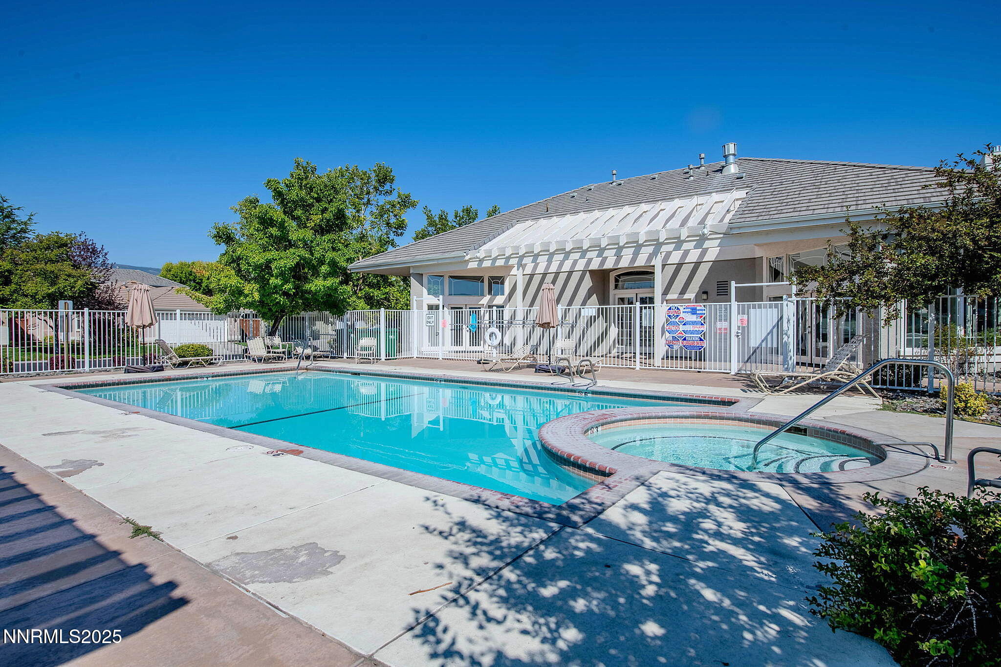 Outdoor area at the Clubhouse