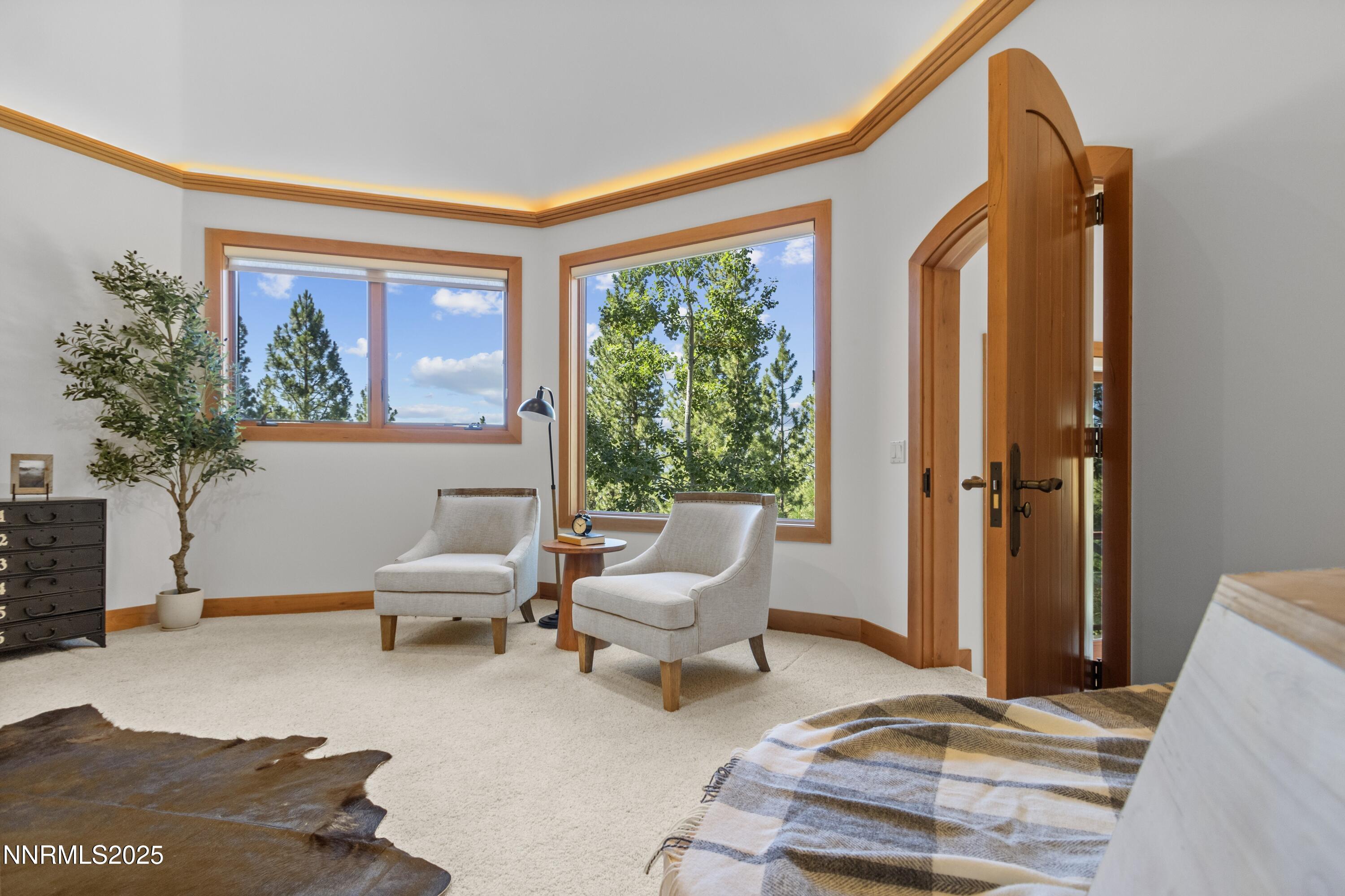 Office with Lake View