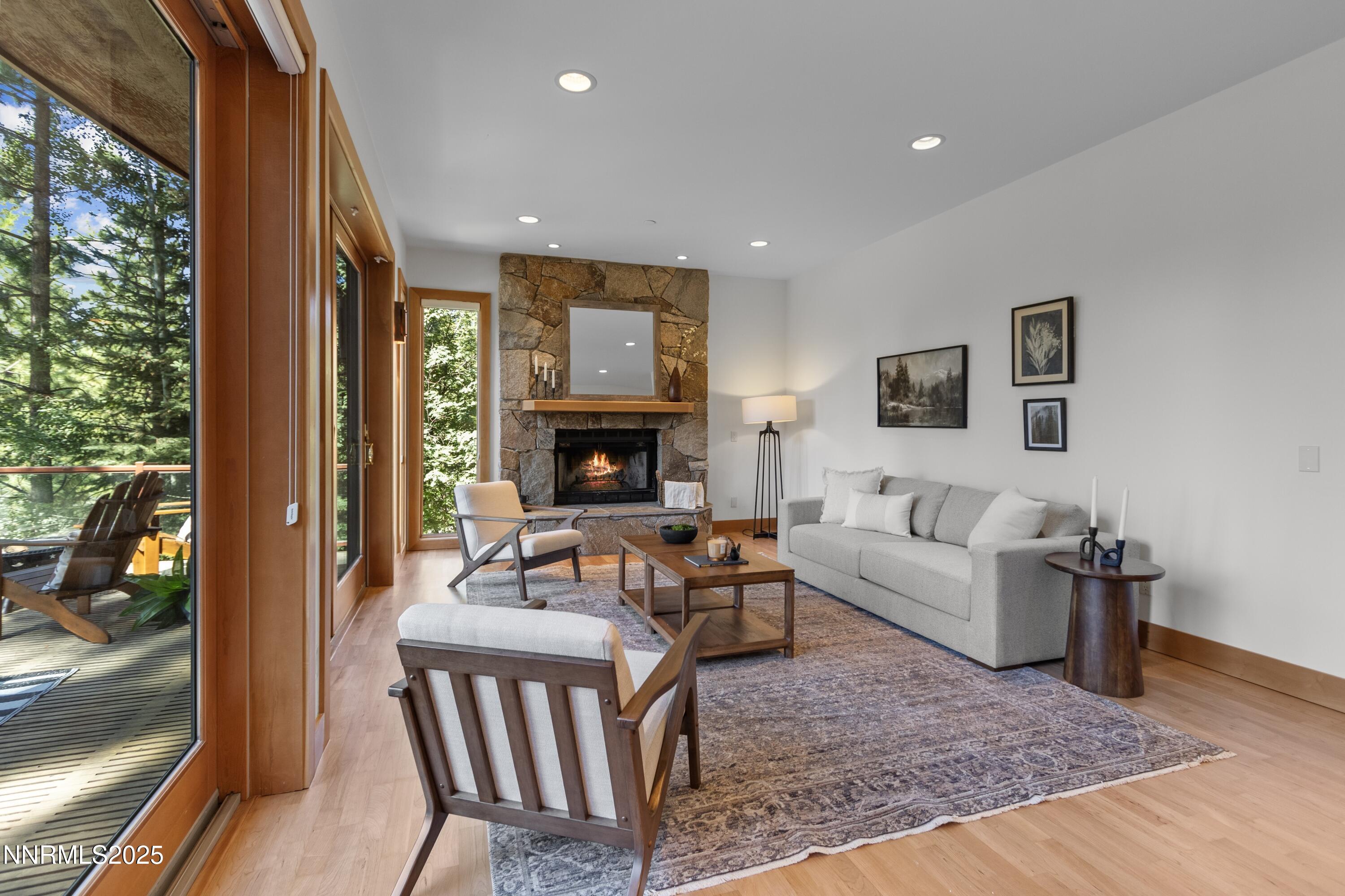 Family Room with Fireplace