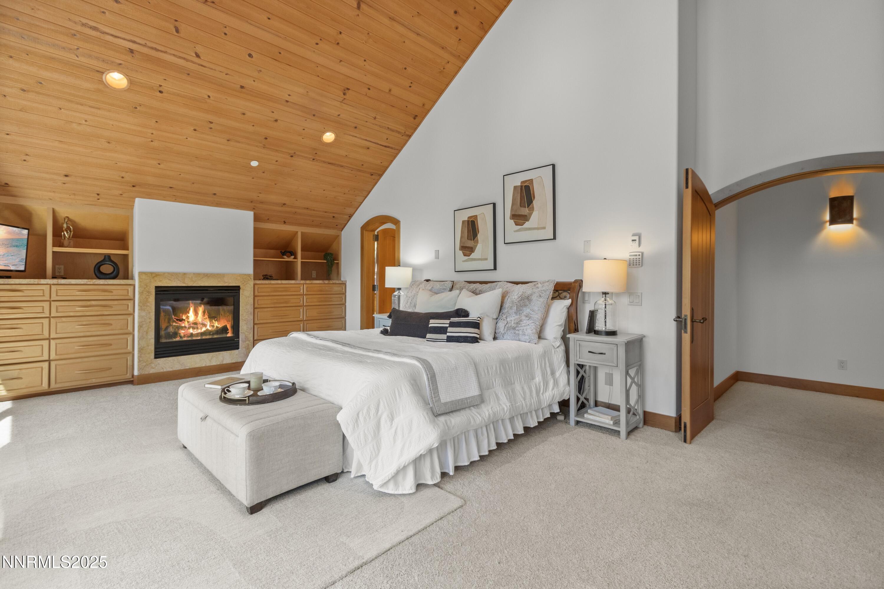 Primary Suite with Fireplace