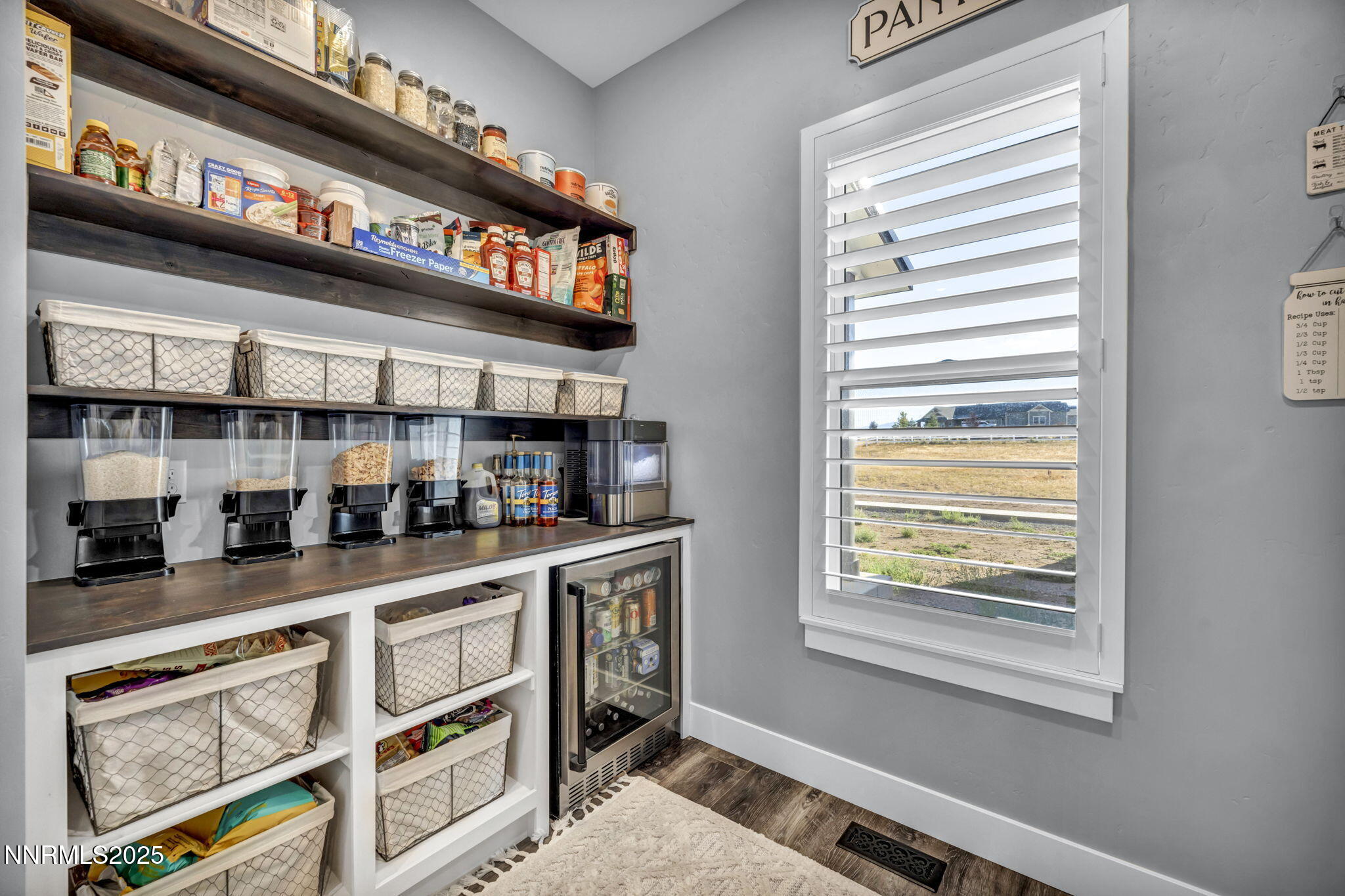 pantry & wine fridge