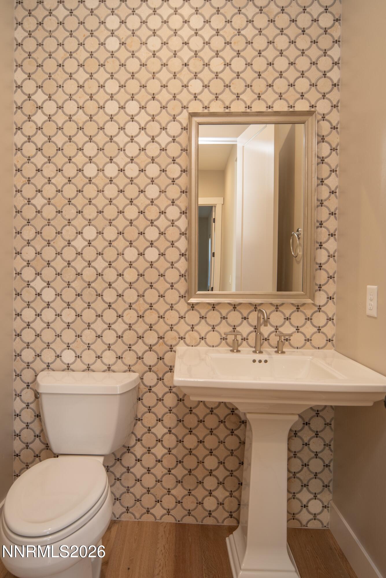 Main Level Guest Half Bathroom