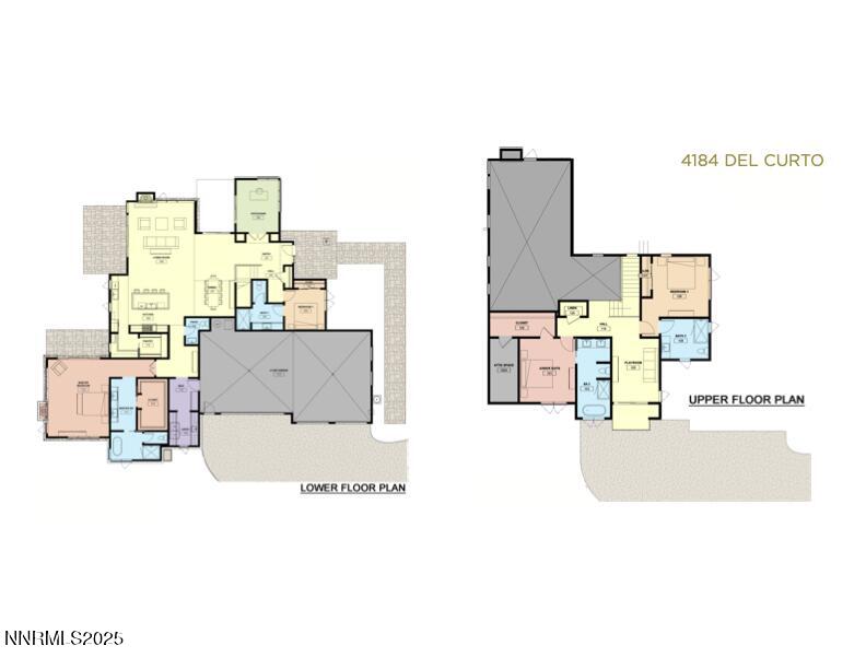 4184 Del Curto Floor Plan