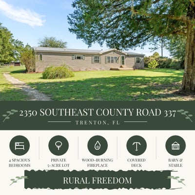 2350 SE COUNTY ROAD 337, TRENTON, FL 32693 - Image bc01958539e88d5d7ee513fa4eb83f6e/3092537748