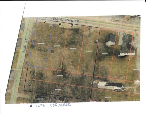 Vacant Land For Sale - 666 E State Street<br/> Georgetown, OH 45121