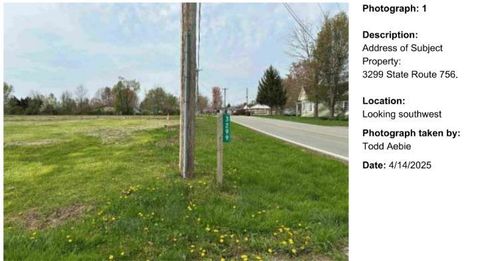 Vacant Land For Sale - 3299 St Rt 756<br/> Franklin, OH 45120