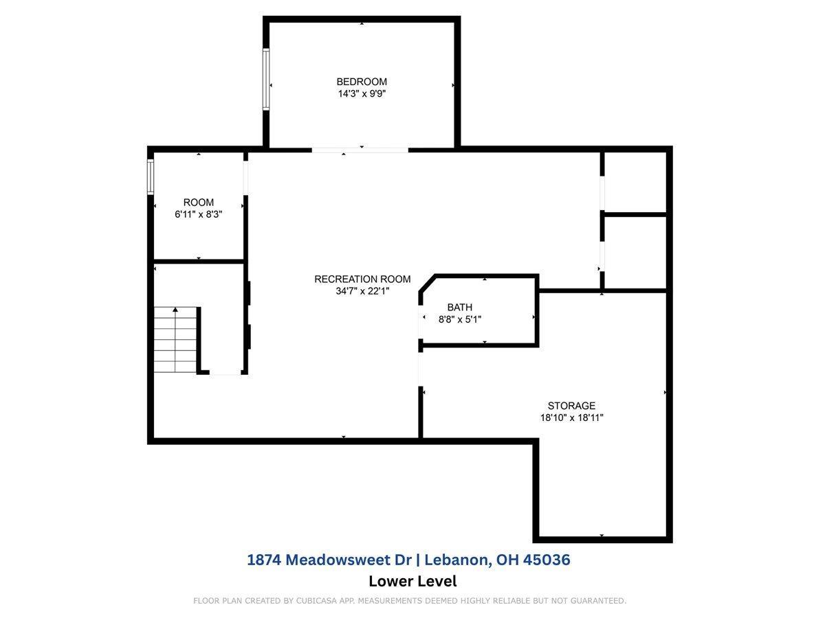 1874 Meadowsweet Drive, Turtle Creek Twp, Ohio image 50