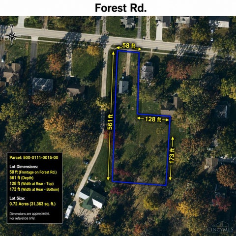 Vacant Land For Sale - Forest Road<br/> Anderson Twp, OH 45255