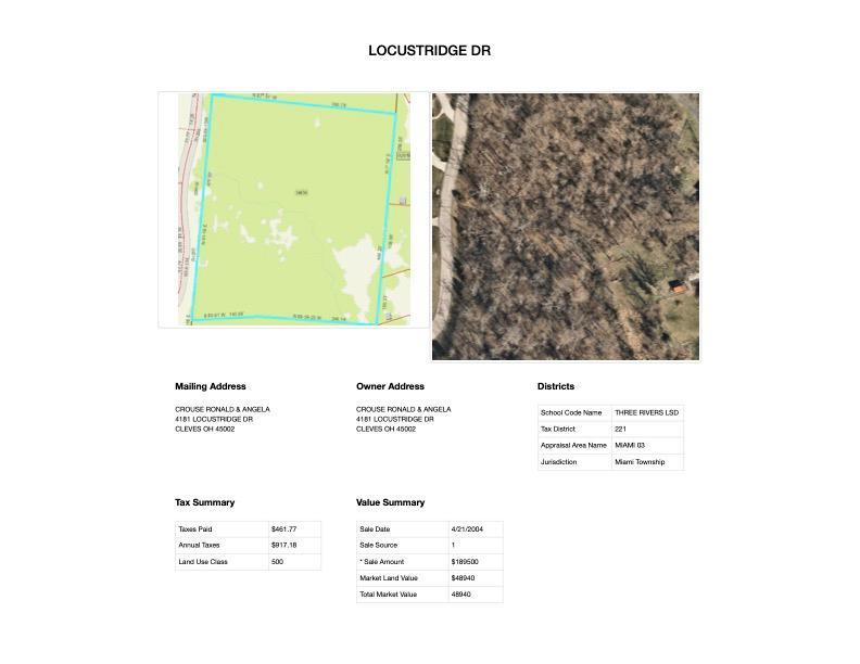 4181 Locust Ridge Drive