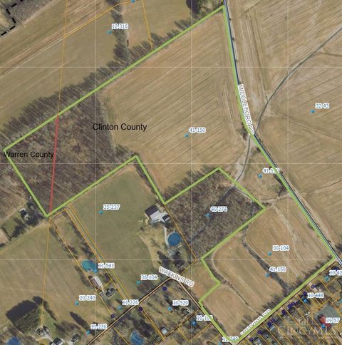 Vacant Land For Sale - Middleboro Road<br/> Clinton County, Blanchester, OH 45107
