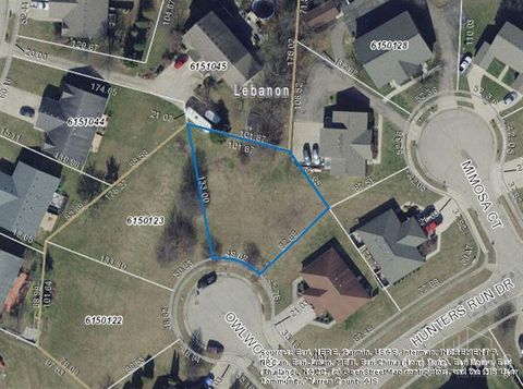 Vacant Land For Sale - Owlwood Court<br/> Lebanon, OH 45036
