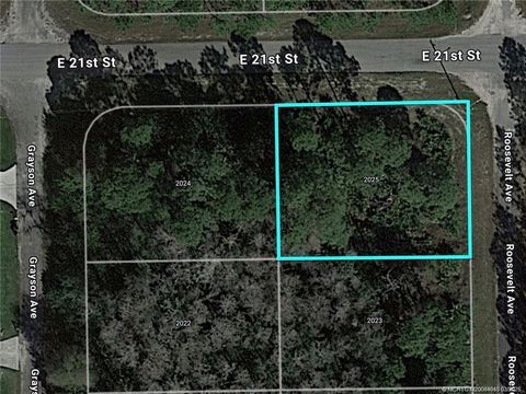 Vacant Land For Sale - 2025 Roosevelt Avenue<br/> Alva, FL 33920