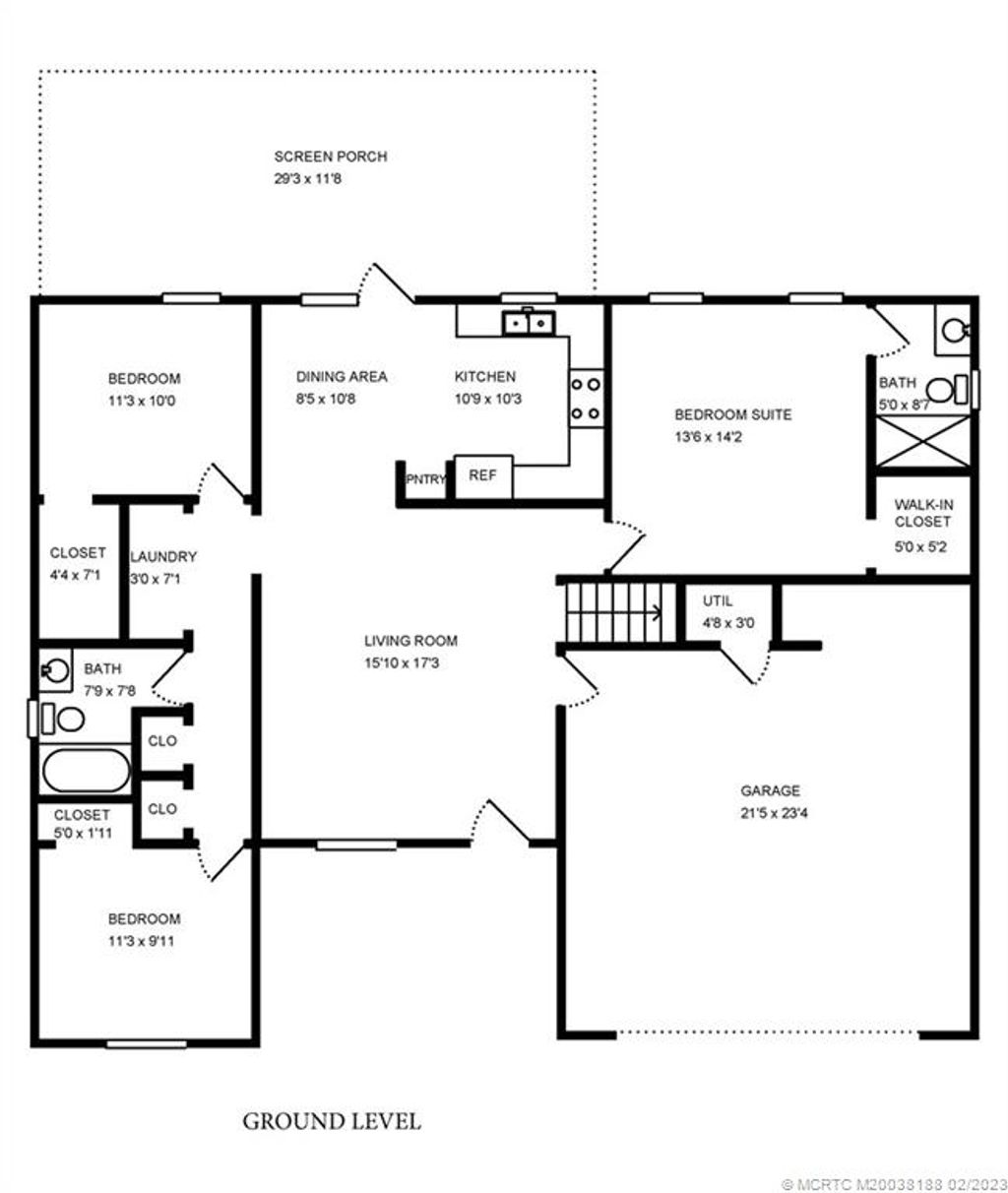 Photo of 2502 SE Lily Street, Port Saint Lucie, FL 34952 (MLS # M20038188)