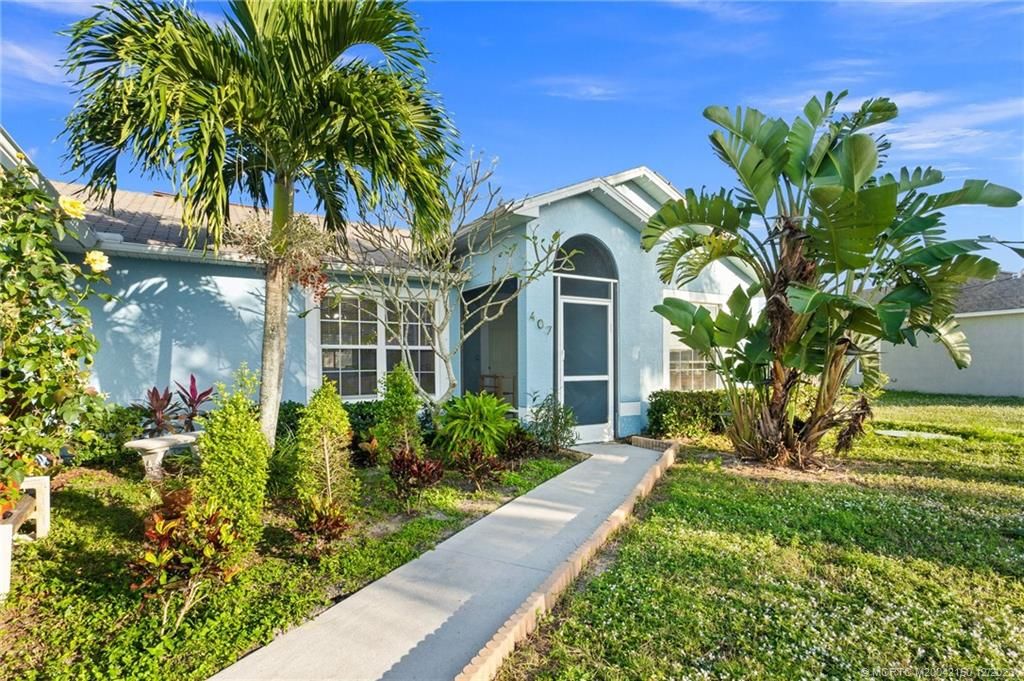 Photo of 407 SW Log Drive, Port Saint Lucie, FL 34953 (MLS # M20042150)