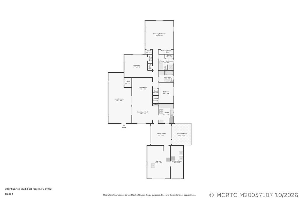 Photo of 3037 Sunrise Boulevard, Fort Pierce, FL 34982 (MLS # M20057107)