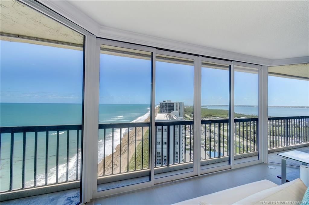 Photo of 9550 S Ocean Drive #PH-6, Jensen Beach, FL 34957 (MLS # M20039317)