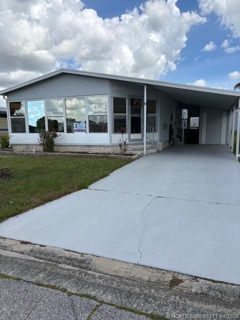 Mobile Home For Sale - 489 Swan Lane<br/> Vero Beach, FL 32966