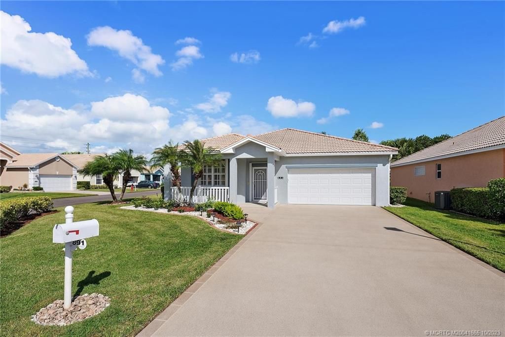 Photo of 891 NW Sarria Court, Port Saint Lucie, FL 34986 (MLS # M20041665)