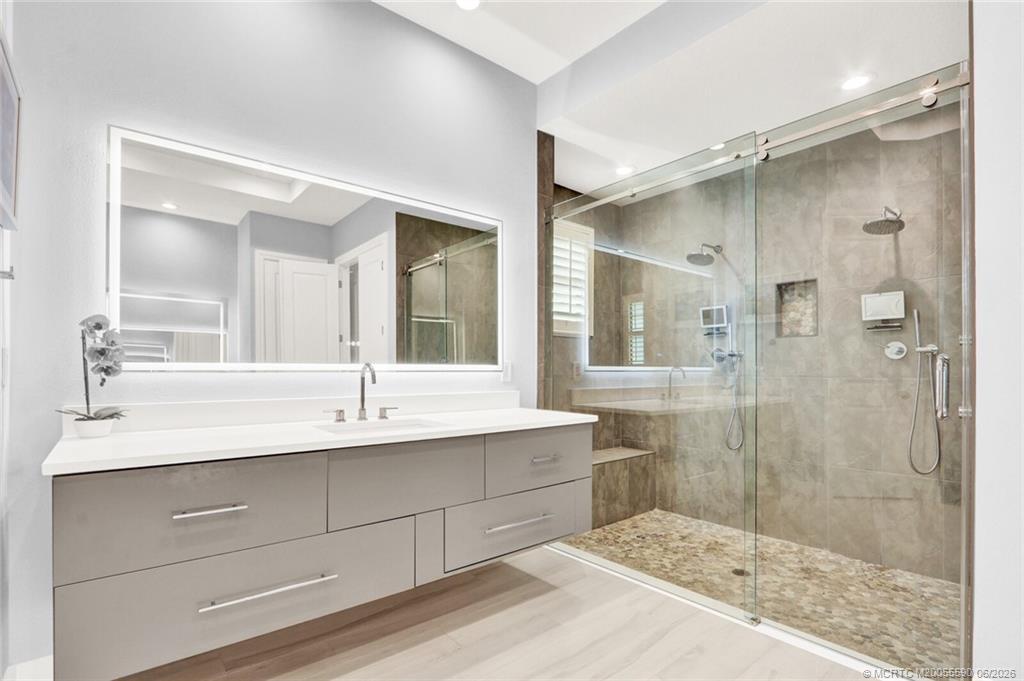 Completely modernized from floor to ceiling, this Canopy Creek home bl – image 17