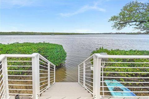 Photo of 2408 Harbour Cove Drive, Hutchinson Island, FL 34949 (MLS # M20052001)