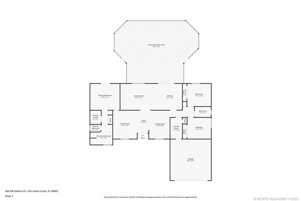 Photo of 444 SW Dalton Cir Circle, Port Saint Lucie, FL 34953 (MLS # M20042060)