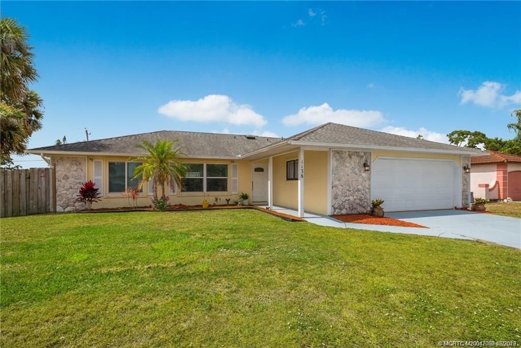 Photo of 1138 SW Gardena Avenue, Port Saint Lucie, FL 34953 (MLS # M20042092)