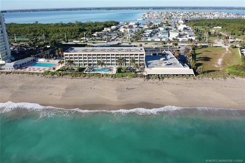 Photo of 9800 S Ocean Drive #211, Jensen Beach, FL 34957 (MLS # M20047828)