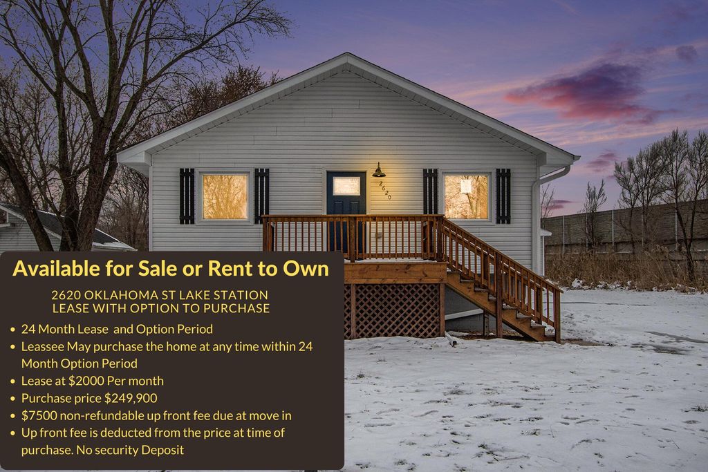 Photo of 2620 Oklahoma Street, Lake Station, IN 46405 (MLS # 831826)