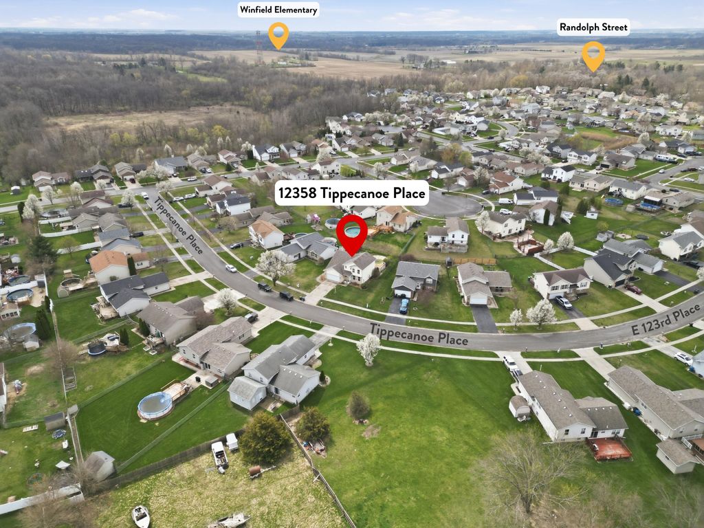 Photo of 12358 Tippecanoe Place, Crown Point, IN 46307 (MLS # 836923)