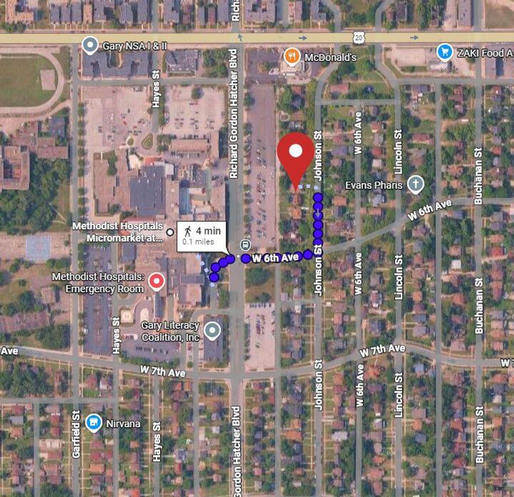 Photo of 568 Johnson Street, Gary, IN 46402 (MLS # 834874)