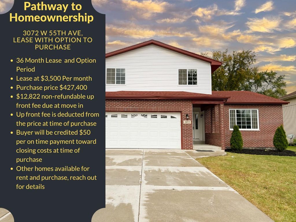 Photo of 3072 W 55th Avenue, Merrillville, IN 46410 (MLS # 831886)