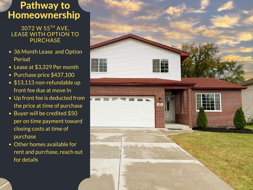 Photo of 3072 W 55th Avenue, Merrillville, IN 46410 (MLS # 838812)