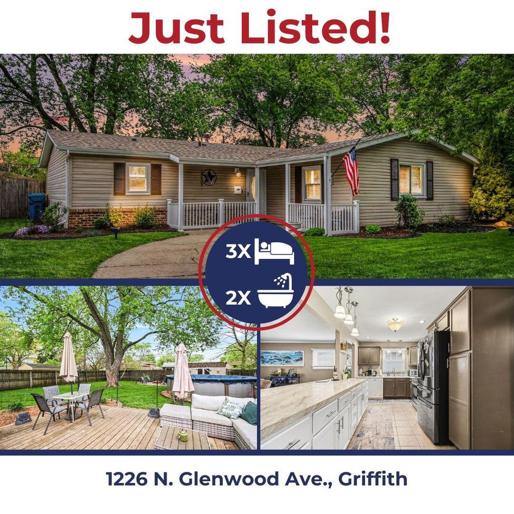 Photo of 1226 N Glenwood Avenue, Griffith, IN 46319 (MLS # 838726)