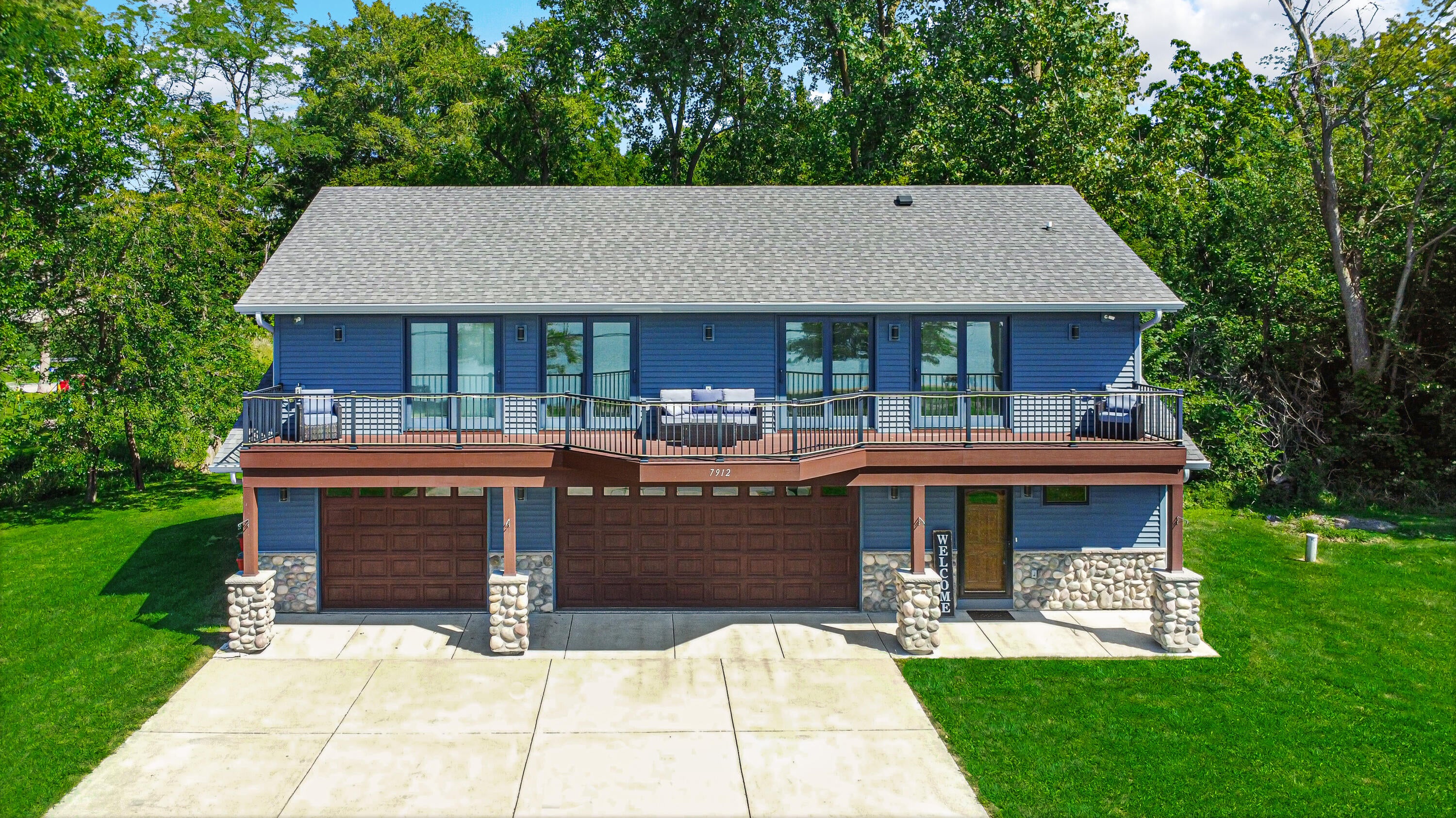 Photo 1 of 25 — 7912 Lake Shore Drive, Cedar Lake, IN 46303