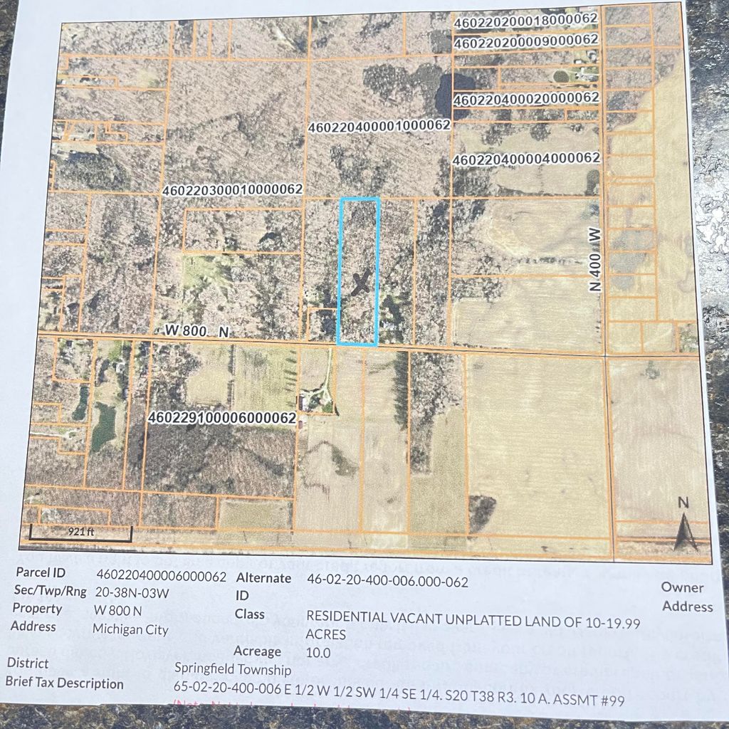 Photo of W 800 N W 800, Michigan City, IN 46360 (MLS # 833049)