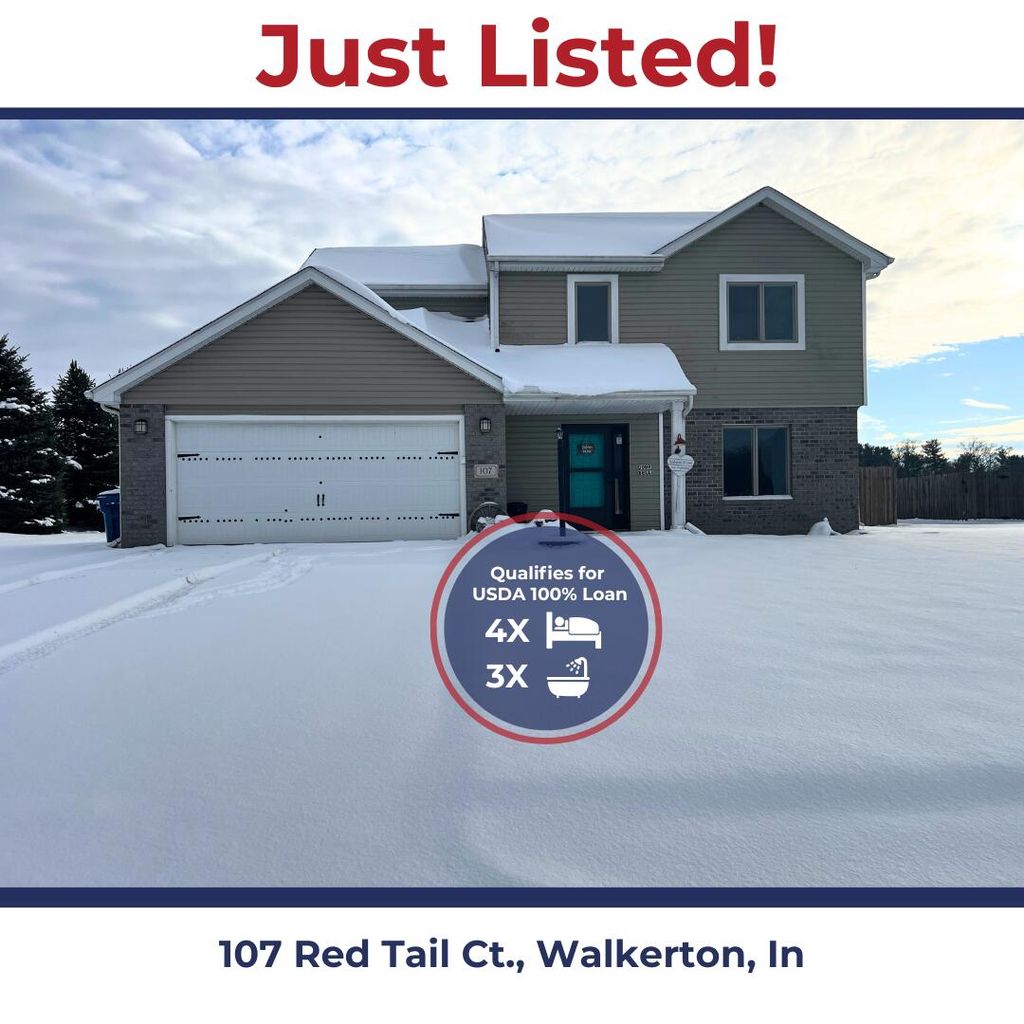 Photo of 107 Red Tail Court, Walkerton, IN 46574 (MLS # 831733)
