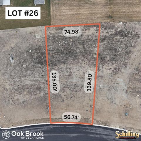 Property photo of 12705 Creekside Drive, Cedar Lake, IN 46303