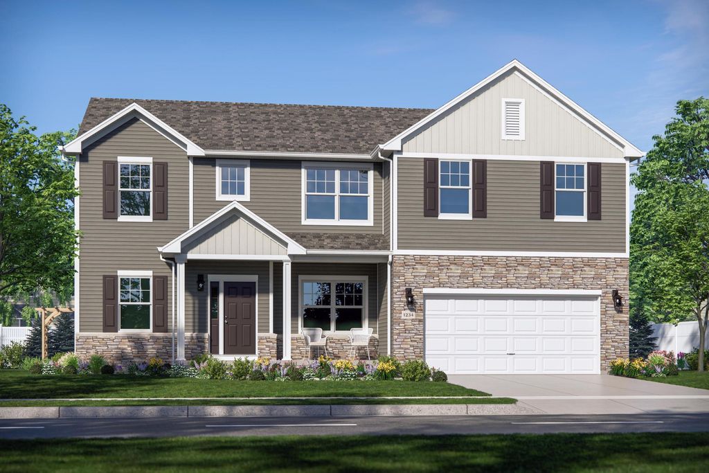 Photo of 2716 Carrington Court, Crown Point, IN 46307 (MLS # 838621)